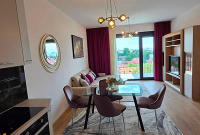Apartament cu 2 camere semidecomandat, mobilat în Domenii