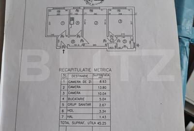 3 camere, 45 m?, parter - bloc anvelopat, gata de mutare, zona linistita - 8