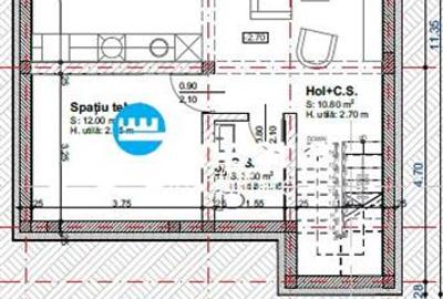 Casă cu 5 camere cu Canalizare în Copou - 5