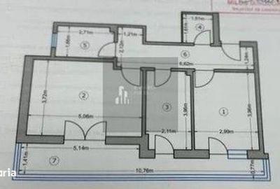 Apartament cu 2 camere, mobilat în Metalurgiei - 2