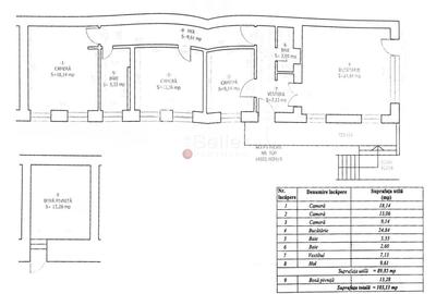 Apartament cu 4 camere decomandat, mobilat în Central - 4