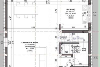 Casă cu 4 camere în Central