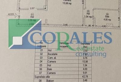 Apartament cu 2 camere semidecomandat, mobilat în Aradului - 11