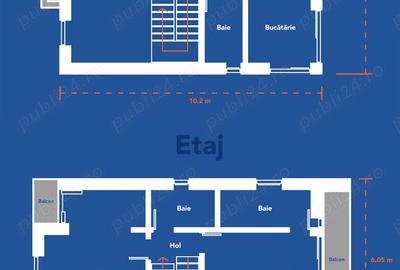 Casă cu 7 camere cu Teren 225 Mp în Nord - 10