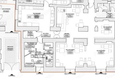 De inchiriat spatiu comercial, fost restaurant, reamenajat total, 220 mp,cu vitrina,zona P-ta Unirii - 2