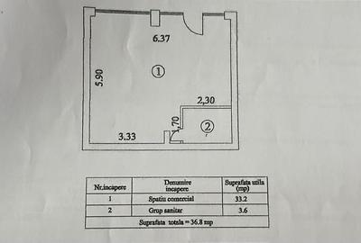 Spațiu comercial, de 36 mp, în Buzaului - 3
