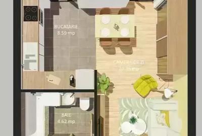 Studio LUX  | Ultima unitate |  3 min Marriott | Ideal Investitie | - 6