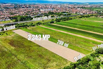 Teren Construcții intravilan de 3343 mp, în Gușterița