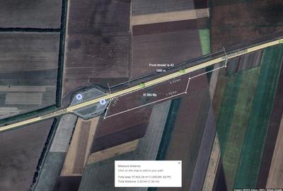 VANZARE TEREN CALARASI, A2, DOR MARUNT KM 63 DE LA DNCB, ST 97.856 MP - 3