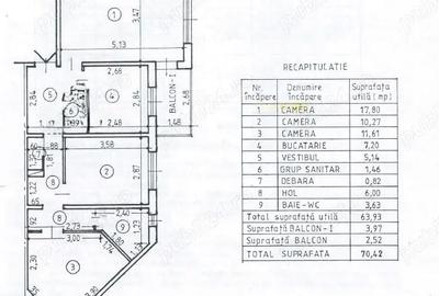 Apartament cu 3 camere decomandat în Cug - 1