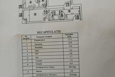 Apartament cu 2 camere decomandat în Central - 1