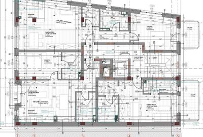 Bloc nou, S+P+5E, cu 19 apartamente, cu 1,2 si 3 camere,  zona Central - 24