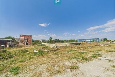 Teren 1000 mp Uliuc, cu fundație și proiect casă - 1