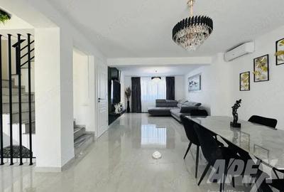 Duplex 4 camere mobilat | Incalzire in pardoseala | Teren 350mp | Domnesti
