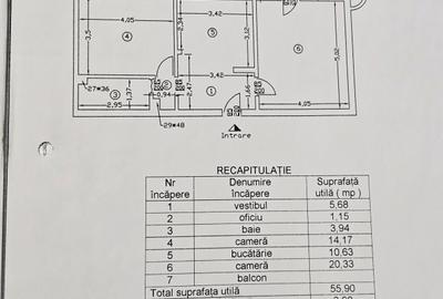 Apartament cu 2 camere decomandat, mobilat în Timpuri Noi - 13