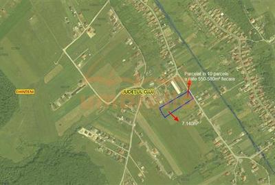 De vanzare parcele teren intravilan intre 550-580/?/111 /? Chinteni - 3