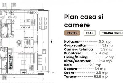 Vila ultra-moderna Corbeanca | Smart Home, subsol antiatomic - 17
