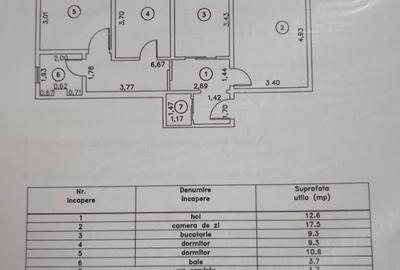 Apartament cu 3 camere decomandat, mobilat în Lacu Dulce - 5