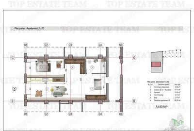 Apartament 2 camere + gradina zona metrou 1 Decembrie 1918