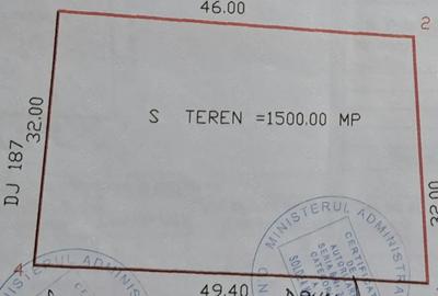 Teren de 1500 mp, în Mirceștii Noi - 1