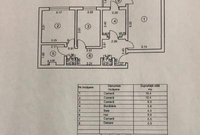 Apartament spatios, trei camere decomandate, etaj 2, Siderurgistilor Vest - 8