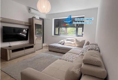 Apartament cu 3 camere semidecomandat, mobilat în Băneasa