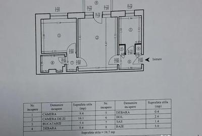 Apartament cu 2 camere semidecomandat în Mircea cel Bătrân - 1