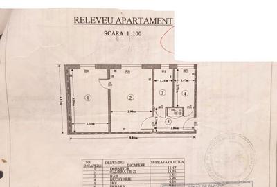 Apartament cu 2 camere în Malu Roșu