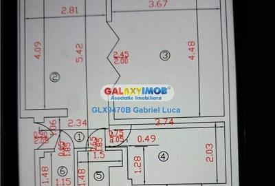 Apartament 2 camere 45 mp | Cabinet - Birou | Metrou Tineretului - 15