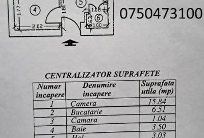 Garsonieră, mobilată în Lujerului - 12