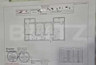 Apartament cu 2 camere, 70 mp, etaj 5 - 9