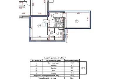 Apartament cu 3 camere decomandat în 7 Noiembrie