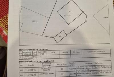Casă cu 2 camere în Central