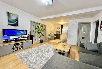 Apartament cu 3 camere semidecomandat, mobilat în Florești