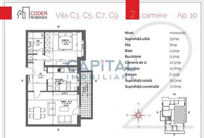 Comision 0% I Pret cu TVA inclus I Apartament 2 camere fabulos! - 11