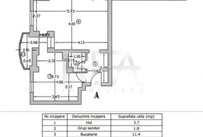 3 camere 1/4, centrala, 3 bai ,zona Salaj-Str.Sg.Maj. Florea Bejan. - 14
