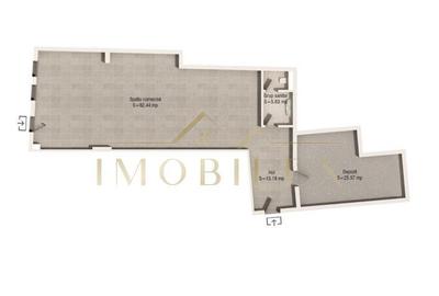 Spațiu comercial, de 126.82 mp, în Gruia - 2