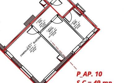 Studio de vânzare, 39m? + 6m? balcon, bloc nou, Skyline City! Studio de vânzare, 39m? + 6m? balcon, bloc nou, Skyline City! - 13