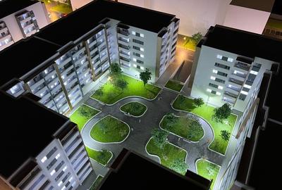 Apartament cu 2 camere decomandat în Popești-Leordeni