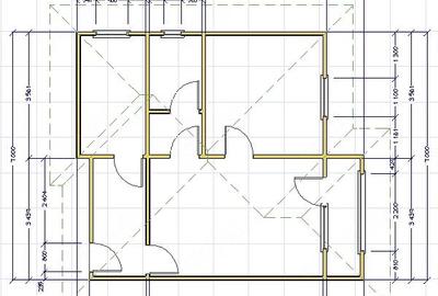 Apartament cu 2 camere semidecomandat în Central - 1