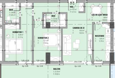 FINALIZAT! Apartament 3 camere cu terasa spatioasa – Primavera Campus, Constanta - 7