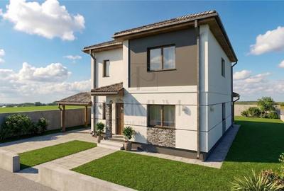 Casă individuală cu 5 camere cu Canalizare în Moșnița Nouă - 4