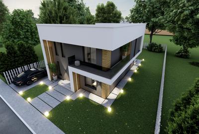 Casa individuală P+1 util 180 mp 5 camere - 3