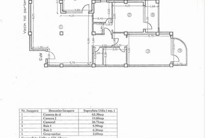 Apartament cu 3 camere , 3 bai si 2 locuri de parcare Apartament cu 3 camere , 3 bai si 2 locuri de parcare - 13