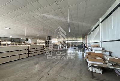 Hala 1400 mp, C. Lugojului, ideala depozitare, acces TIR. - 2