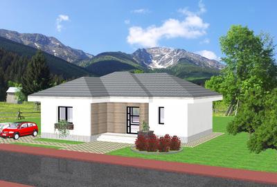 Casa individuala pe parter, teren 330mp, Harman - 1
