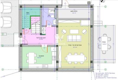 Casa individuala  Teren 705 mp Tocile-Sibiu. Sau schimb cu apartamente - 4