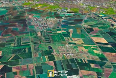 Teren intravilan de vanzare | Zimandcuz, Arad | 7.317 mp | Comision 0 - 1