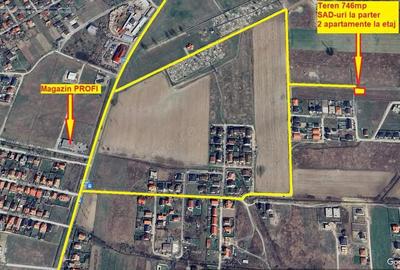 Teren de 746 mp, în Central - 5