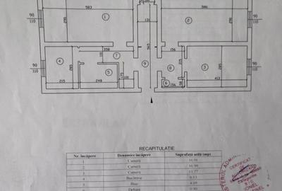 Apartament cu 3 camere decomandat în Frumoasa - 6